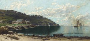 Aan de Kust van Maine door Alfred Thompson Bricher
